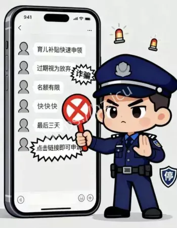 网警守护养娃钱